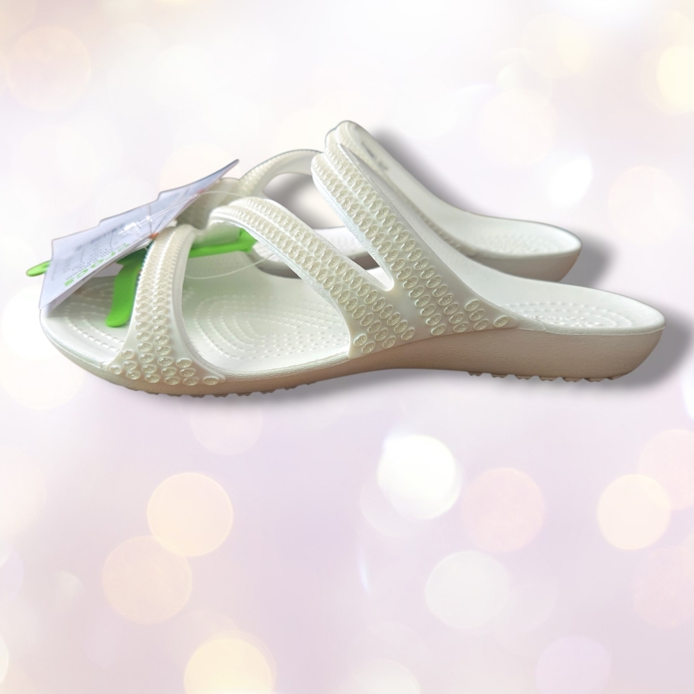 Crocs Kadee II Jewels Sandal Girls Size W4Youth Strappy 211350-50NWT - Picture 3 of 7